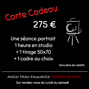 Carte cadeau 275 €